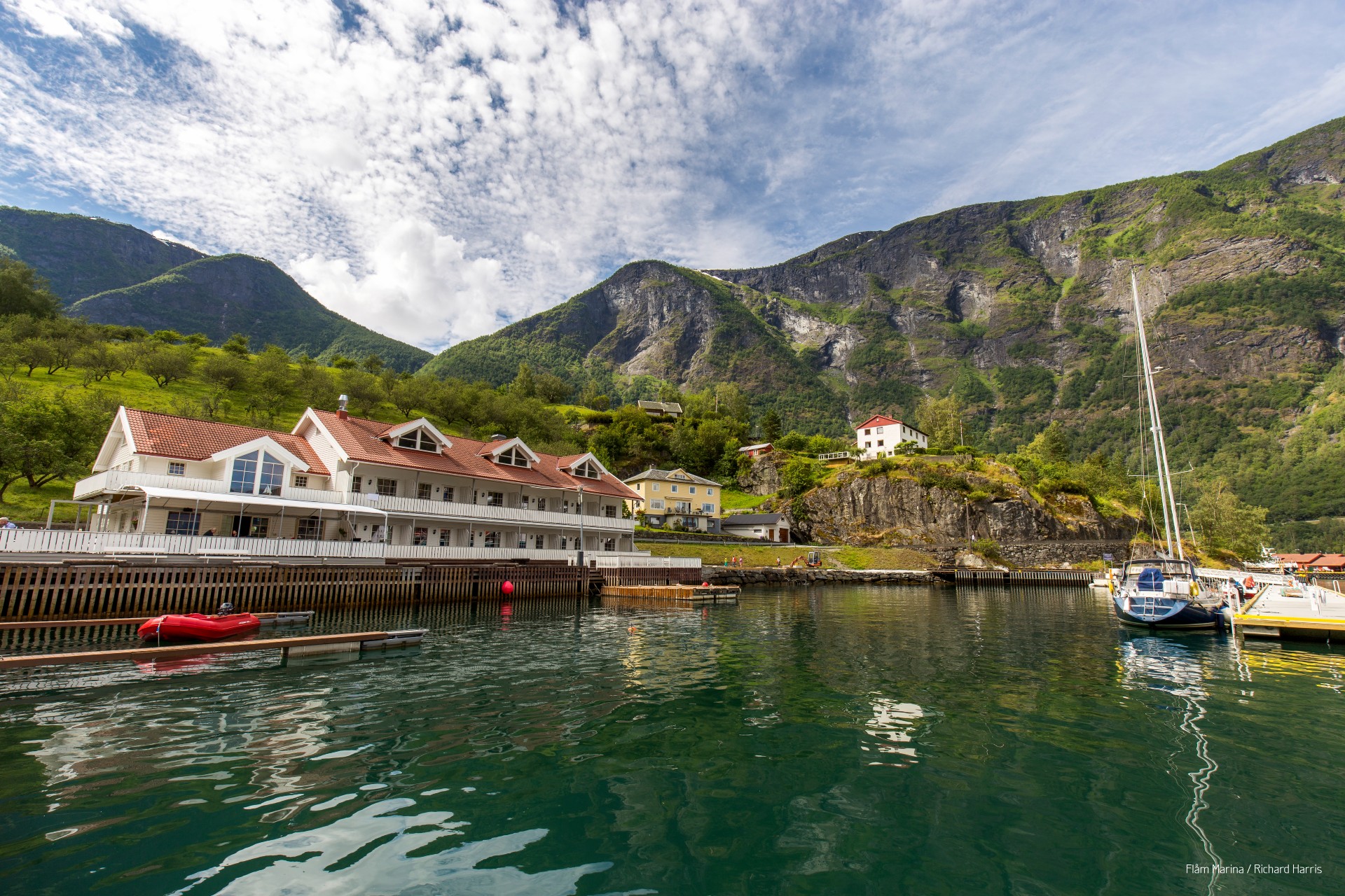 Flåm Marina foto Richard Harris