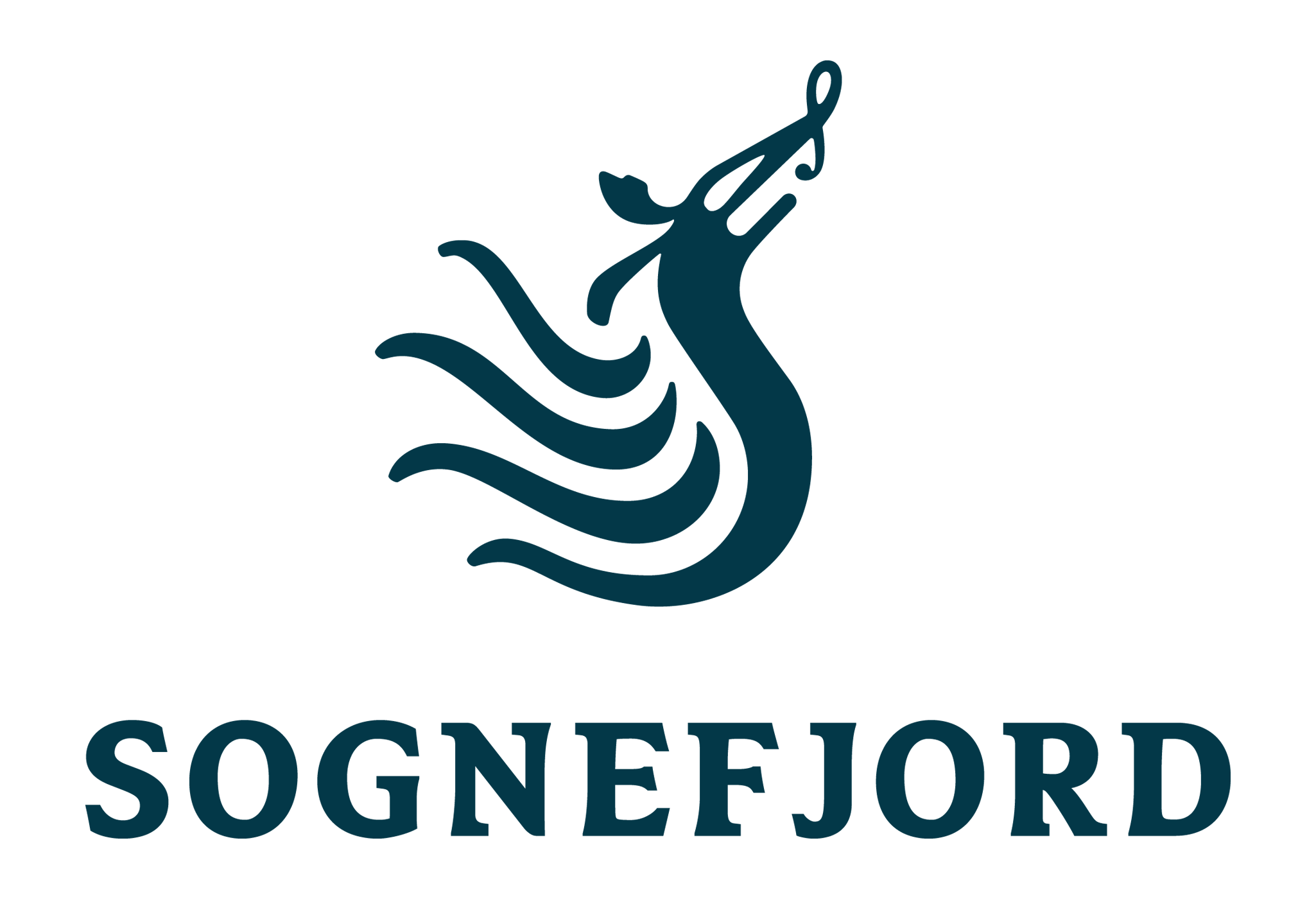 VS logo blå skrift